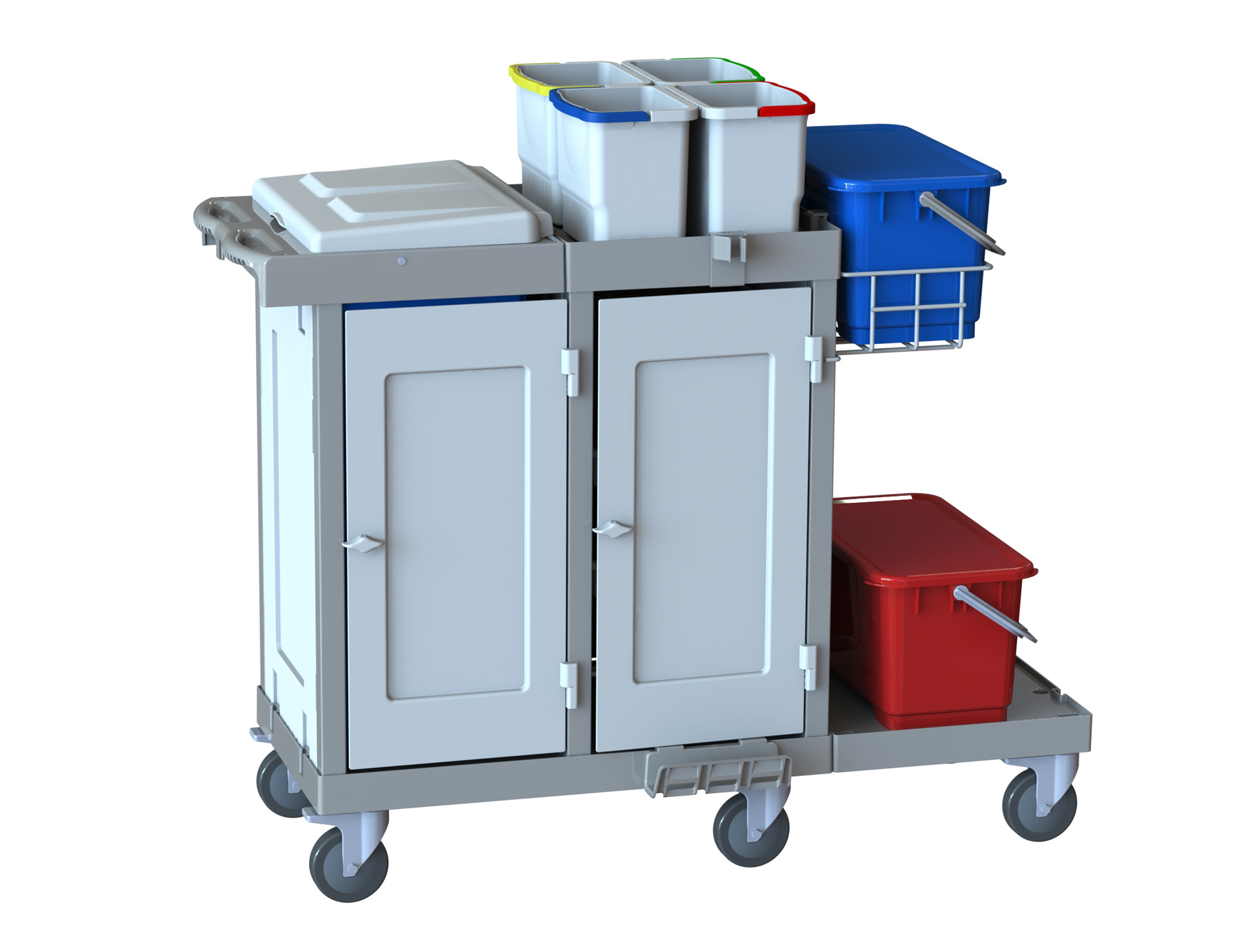 Hastane Temizlik Arabası M 451 SD 2T Eco