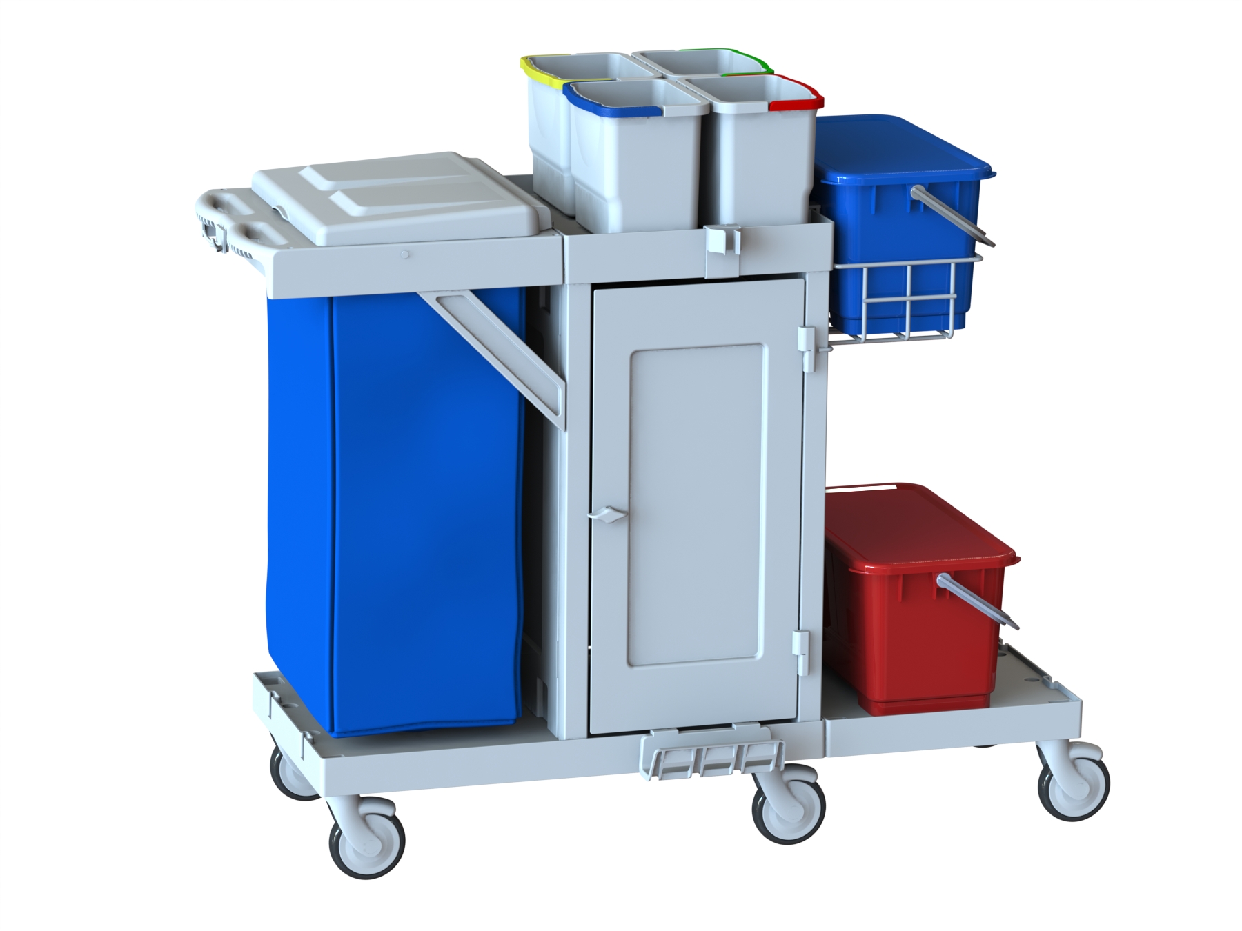 Hastane Temizlik Arabası M 451 D T