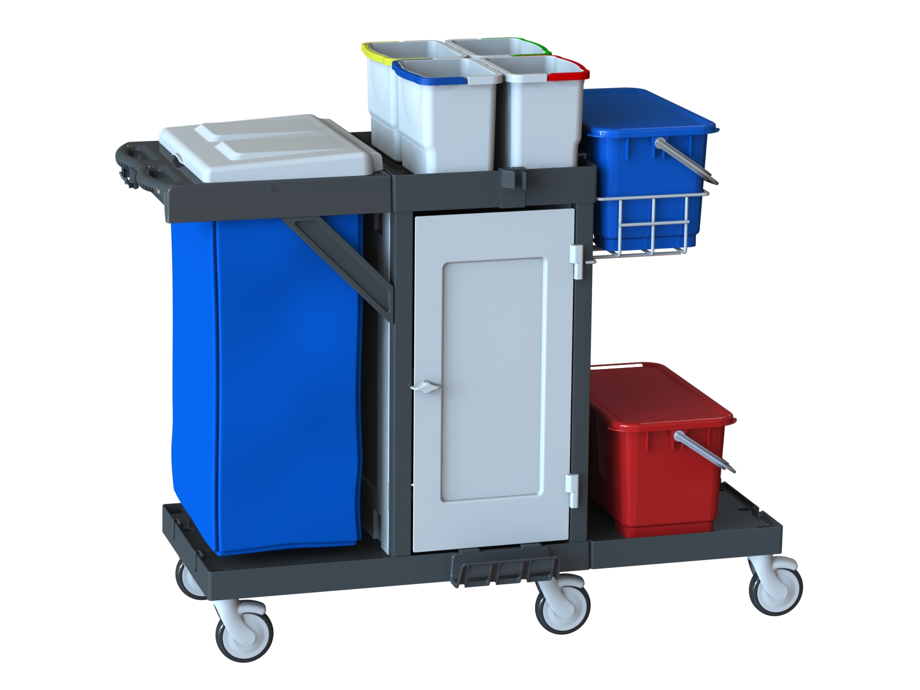 Hastane Temizlik Arabası M 451 D TS