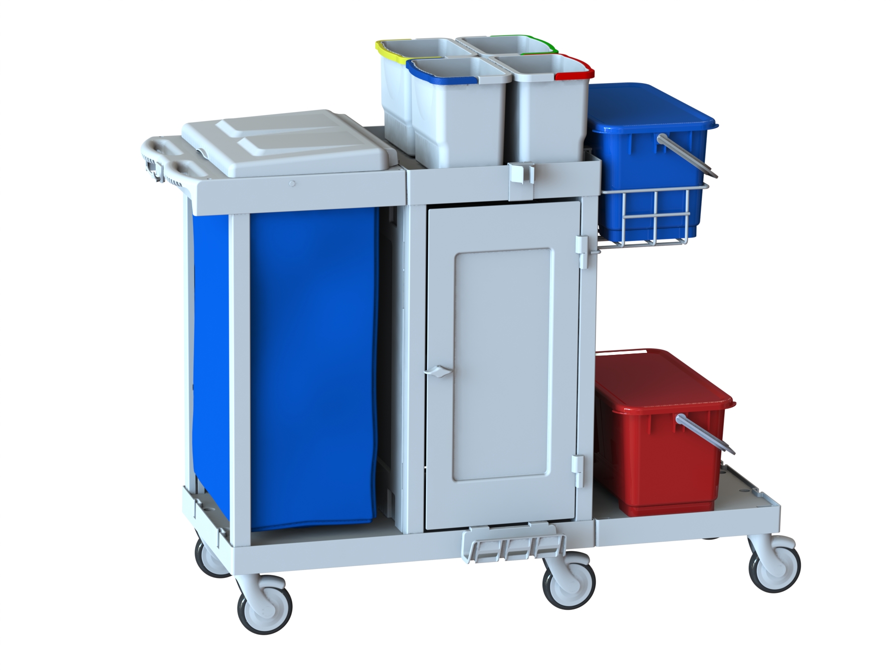 Hastane Temizlik Arabası M 451 S D T