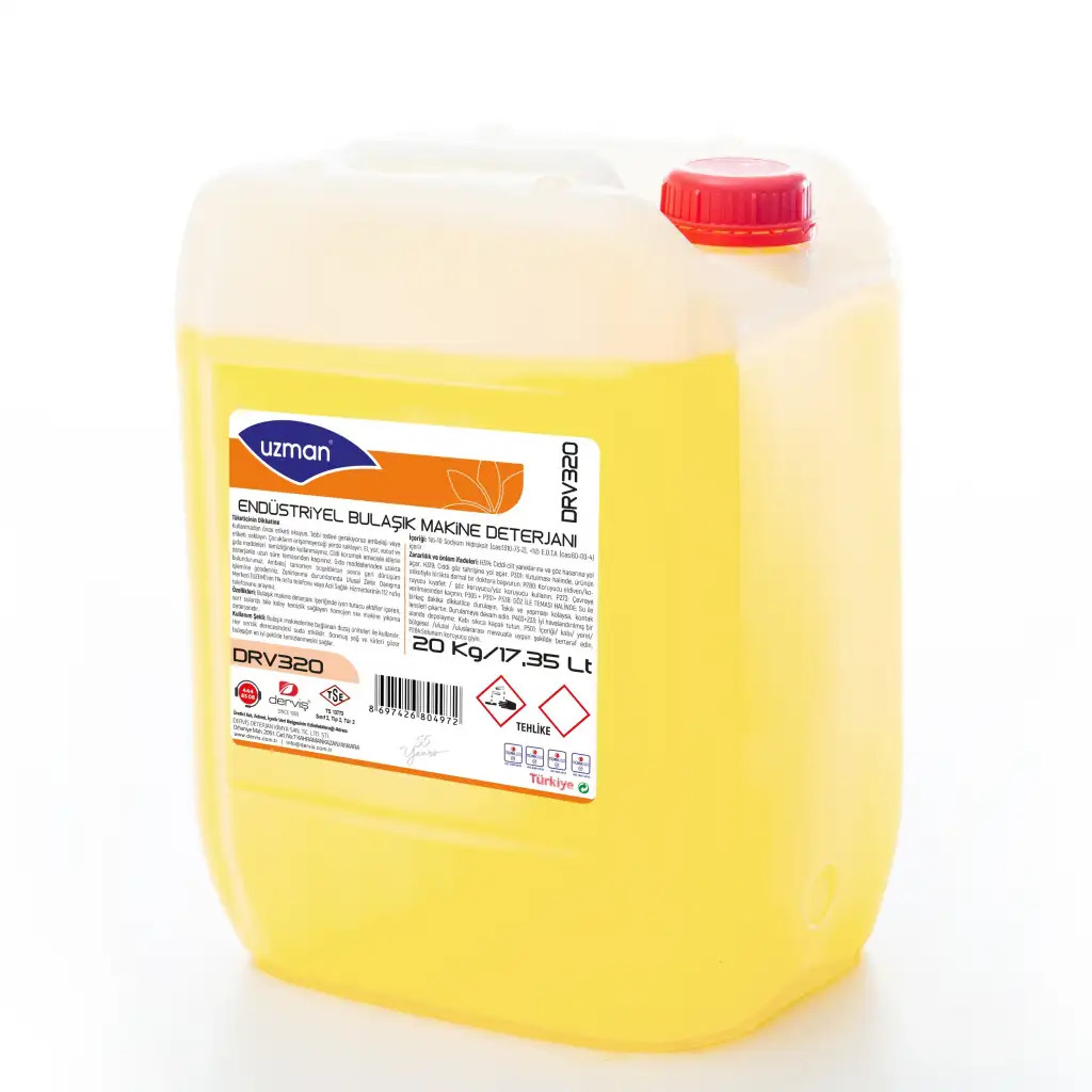 Uzman DRV320 Endüstriyel Bulaşık Makine Deterjanı